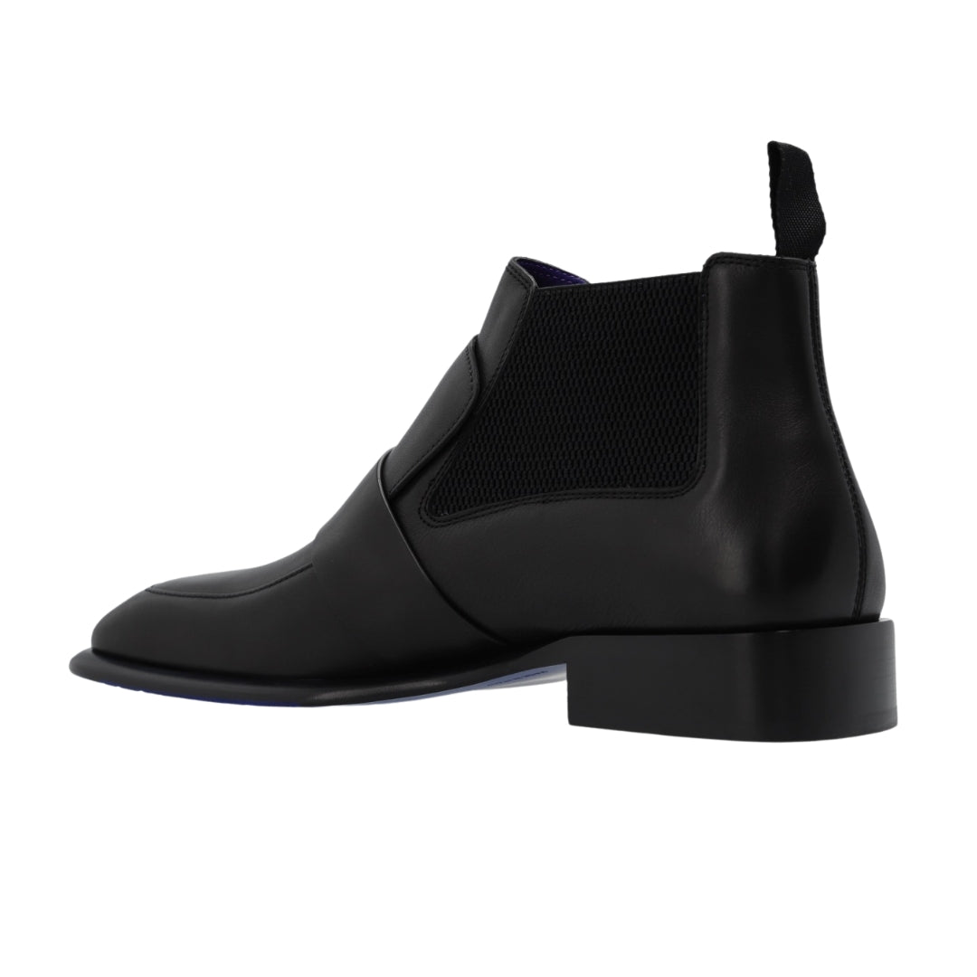 BURBERRY 8087314 Burberry Shield Ankle Boots BLACK SHIELD BOOT MALE UK 8