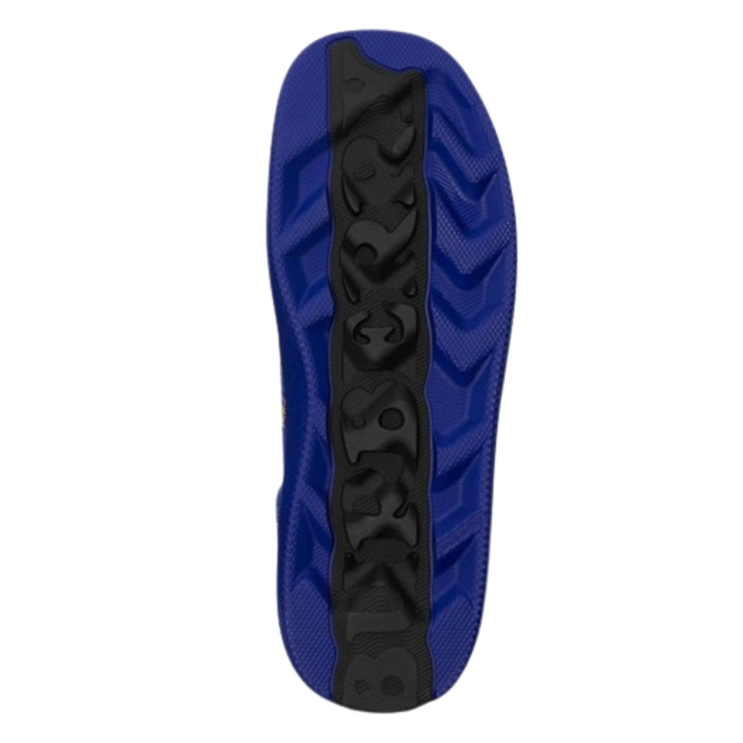 BURBERRY 8088827 Burberry Checked Box Knit Trainers BRIGHT NAVY IP CHECK BOX KNIT TRAINER MALE UK 8