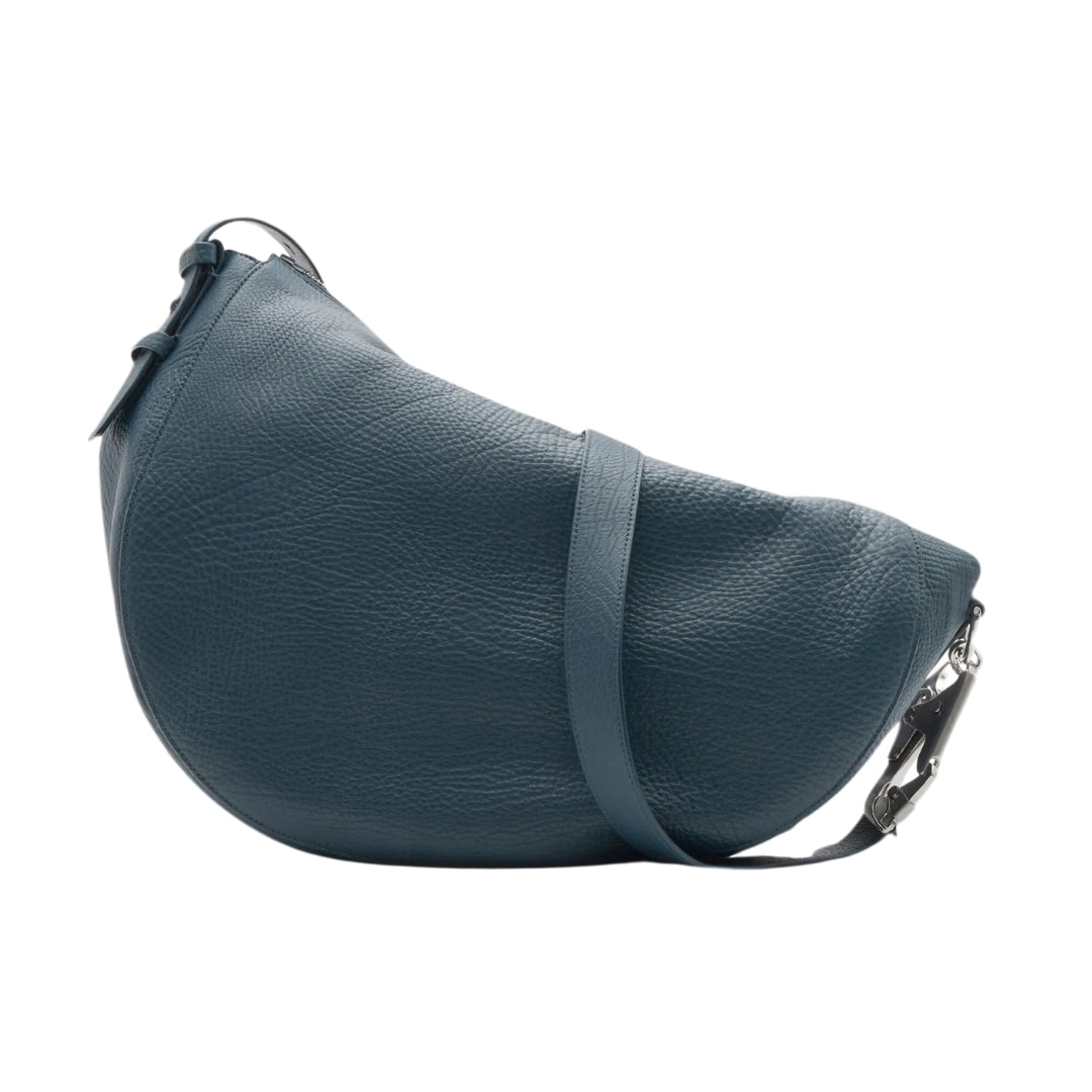 BURBERRY 8088975 001 Burberry medium Knight leather shoulder bag NAVY MD KNIGHT BAG WOMENS One Size