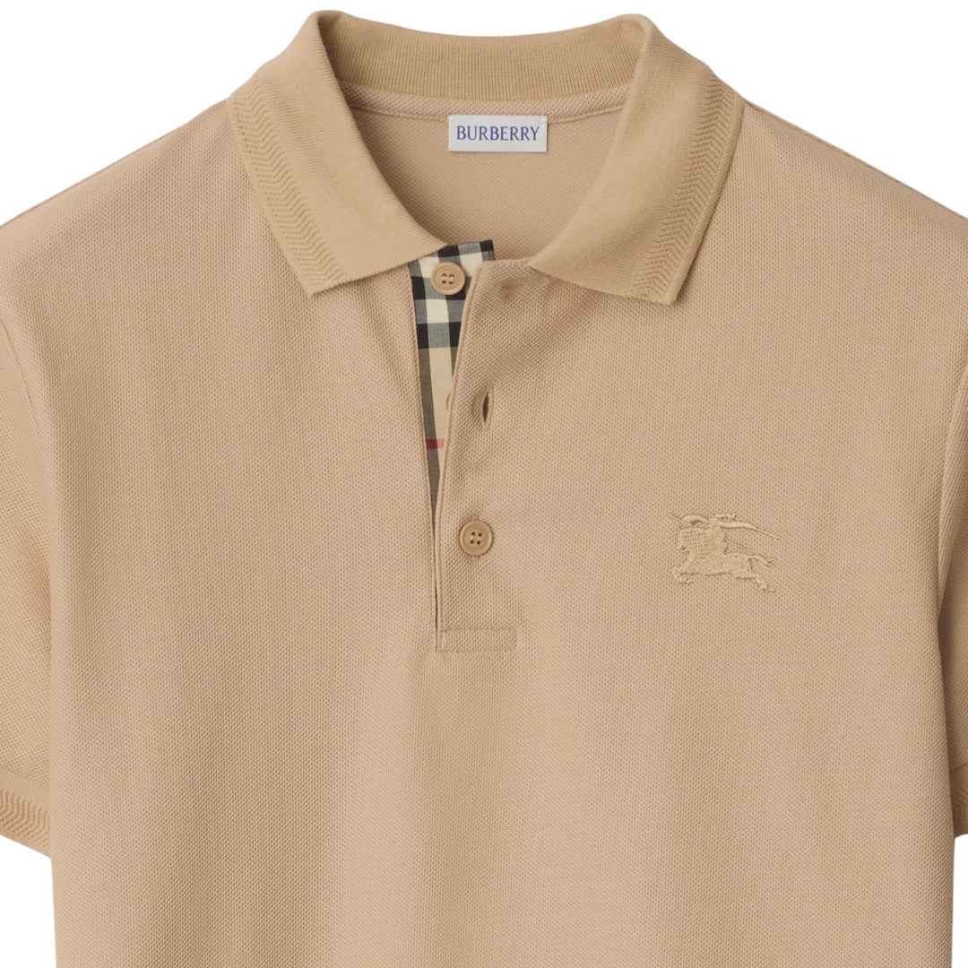 Burberry Eddie EKD Soft Fawn Polo Shirt S