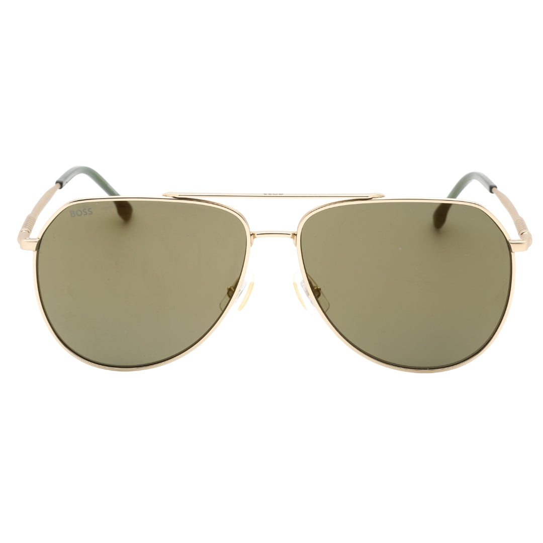 Hugo Boss Gold Antireflex Lens Gold Sunglasses One Size