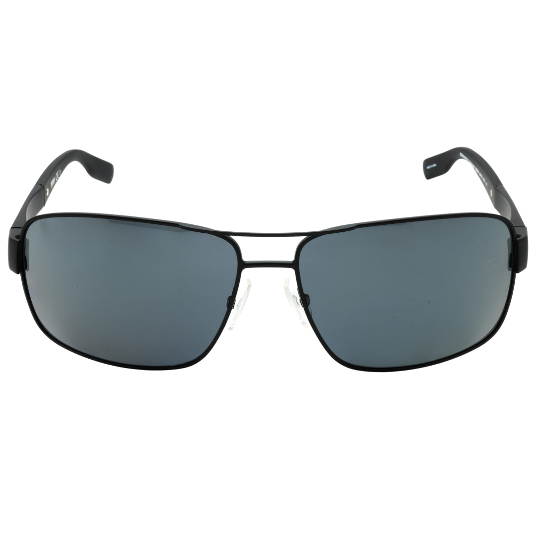 Hugo Boss 0521/S 0003 00 Matte Black (AH gray polarized lens) Sunglasses One Size