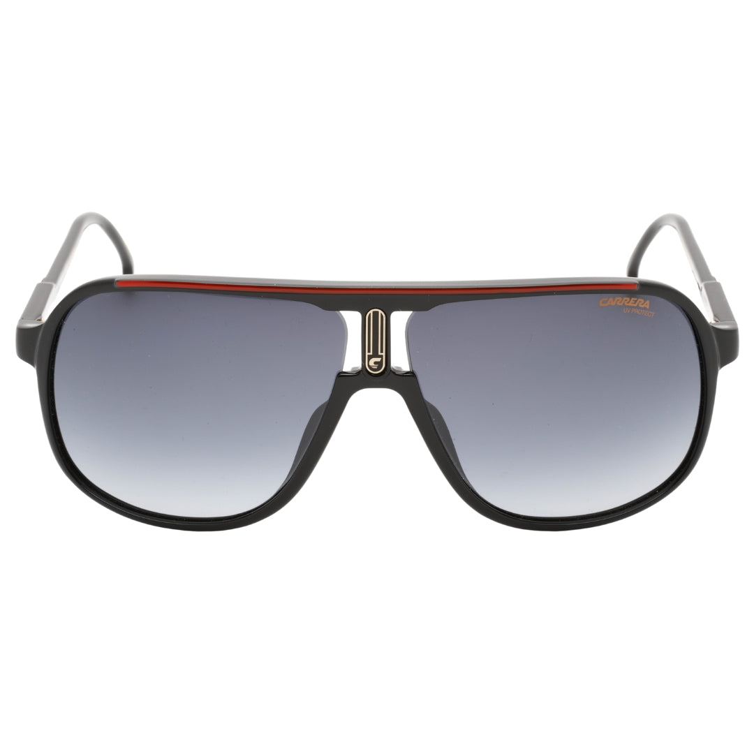 Carrera 1047/S 0OIT 9O BLACK RED/DARK GREY SF Sunglasses One Size