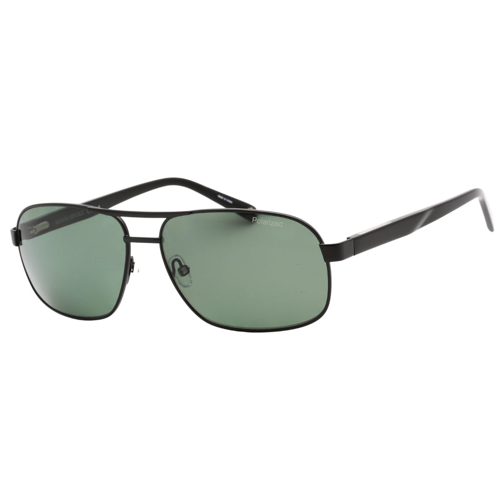 Banana Republic BR 1006/S 0003 UC MATTE BLACK / GREEN PZ Sunglasses One Size