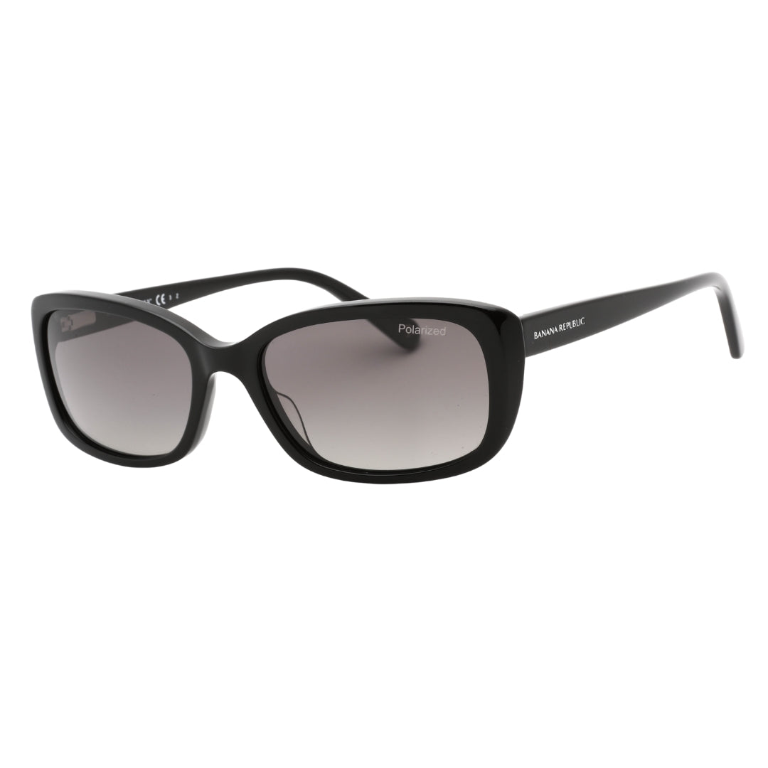 Banana Republic Grey SF Polarized Lensed Black Sunglasses One Size