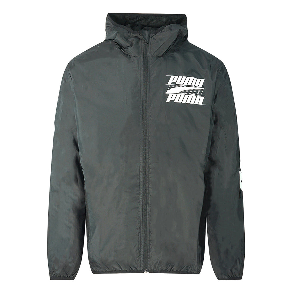 Puma Rebel Windbreaker Black Jacket 844112 01