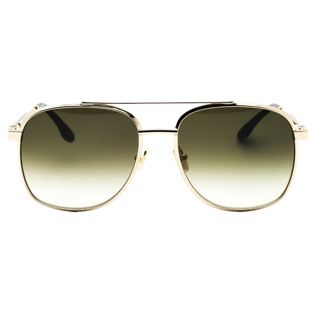Victoria Beckham Vb233S 714 Gold/Smoke Gradient Sunglasses Female One Size