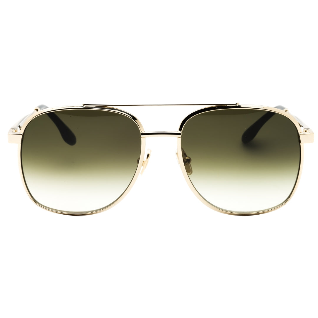 Victoria Beckham Vb233S 714 Gold/Smoke Gradient Sunglasses Female One Size