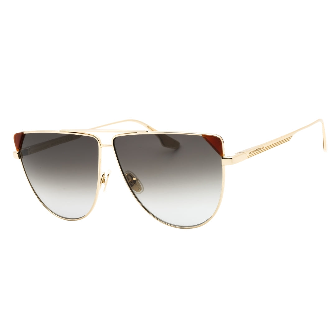 Victoria Beckham Vb239S 222 Gold/Smoke Sunglasses Female One Size