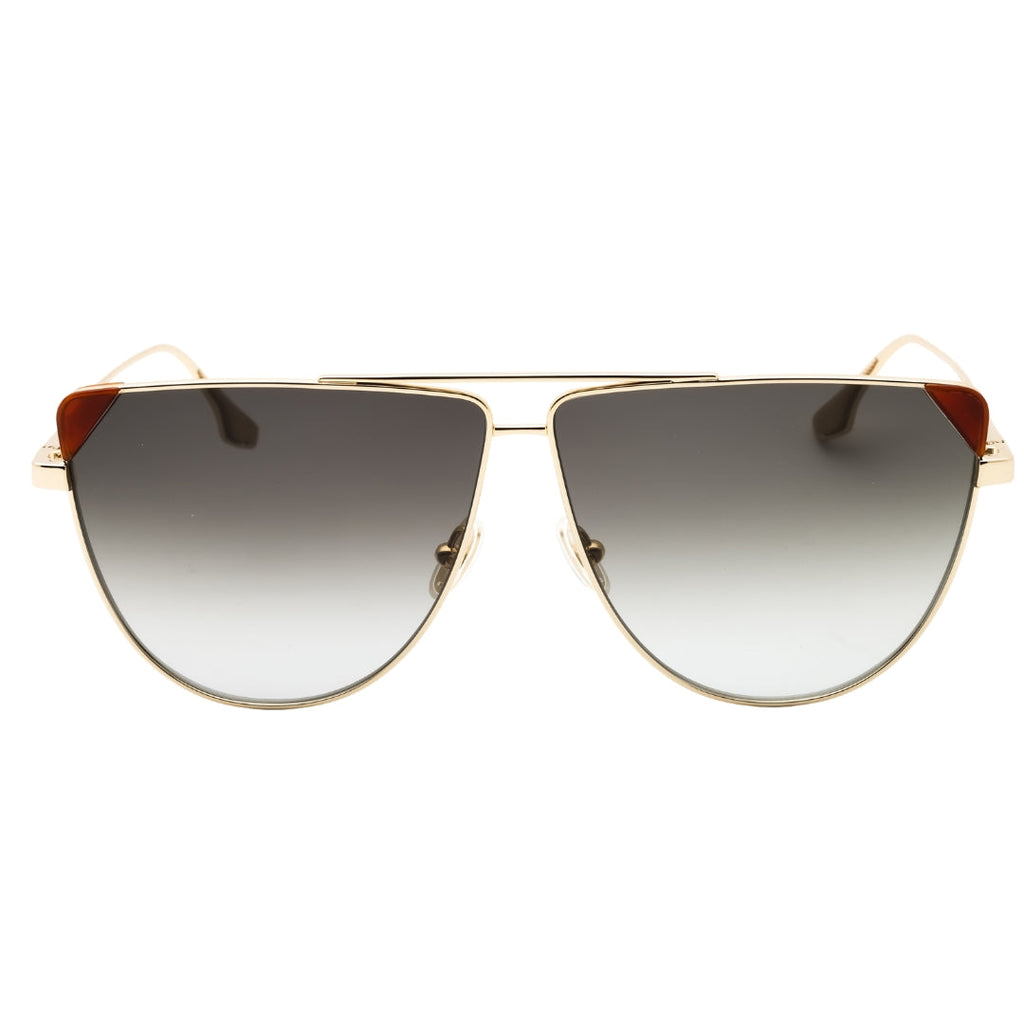 Victoria Beckham Vb239S 222 Gold/Smoke Sunglasses Female One Size