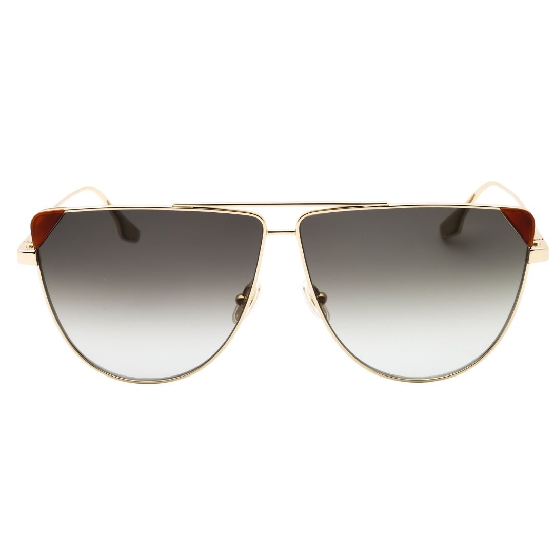 Victoria Beckham Vb239S 222 Gold/Smoke Sunglasses Female One Size