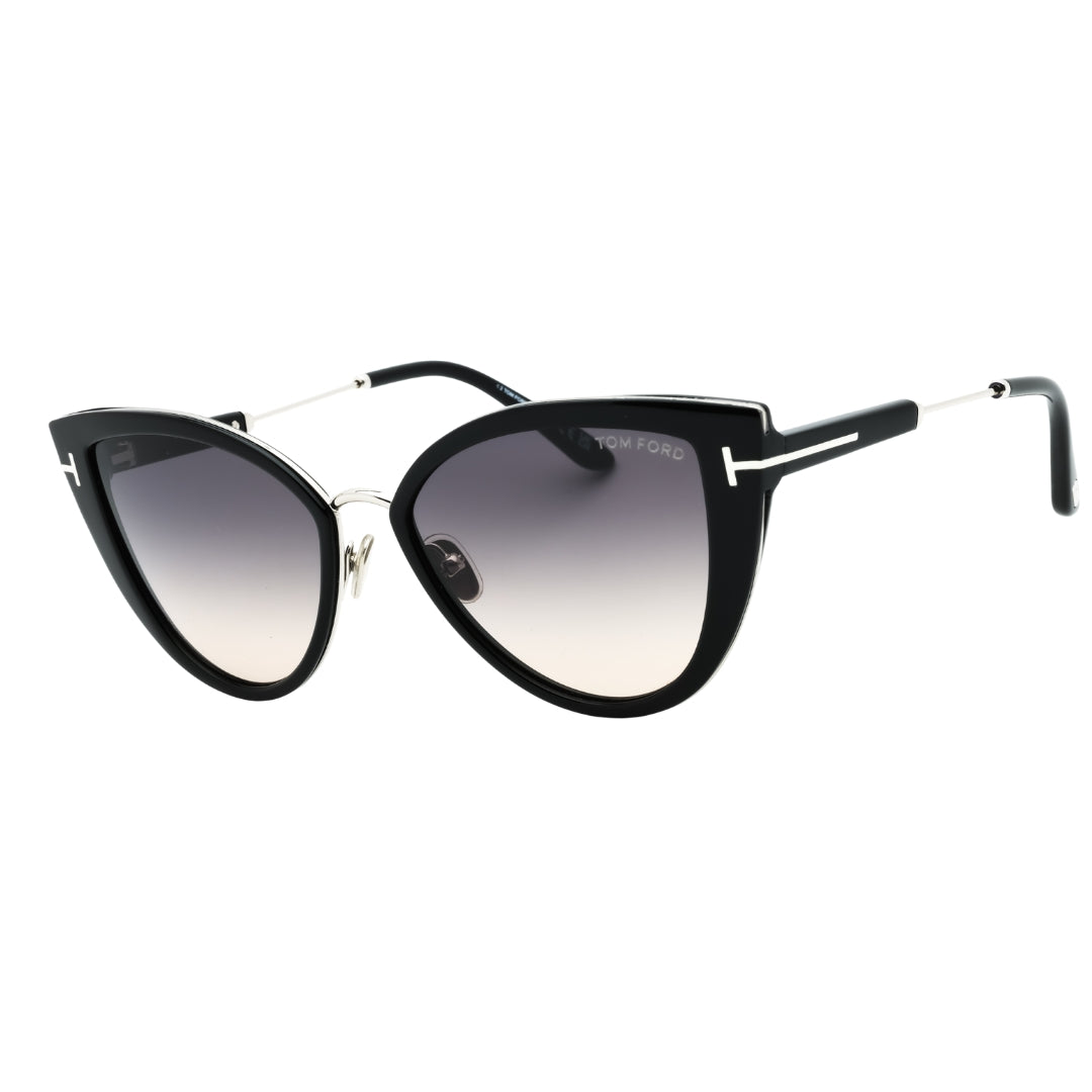 Tom Ford FT0868 01B shiny black  / Gradient smoke Sunglasses One Size