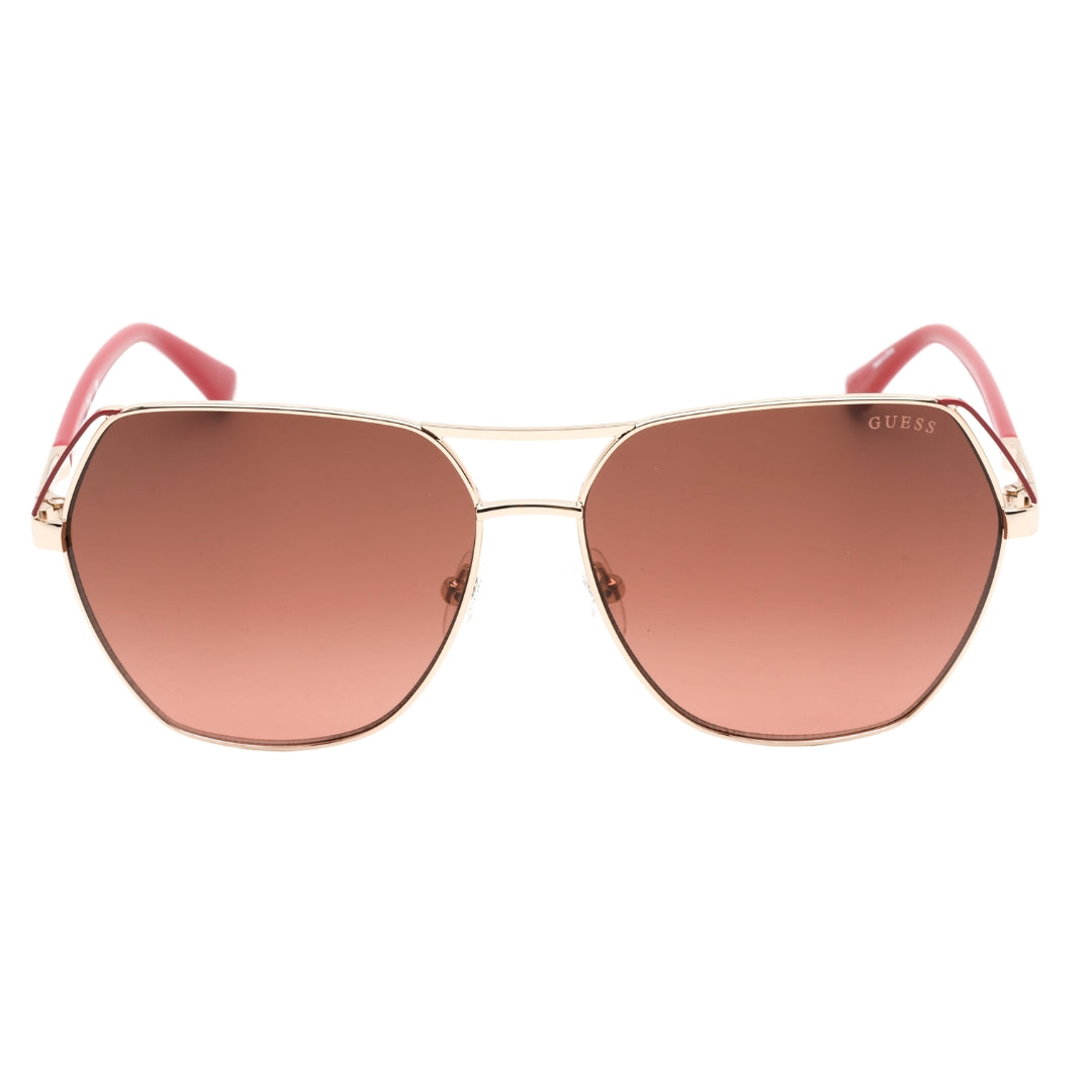 Guess GU7825 32F Gold / Brown Gradient Sunglasses One Size