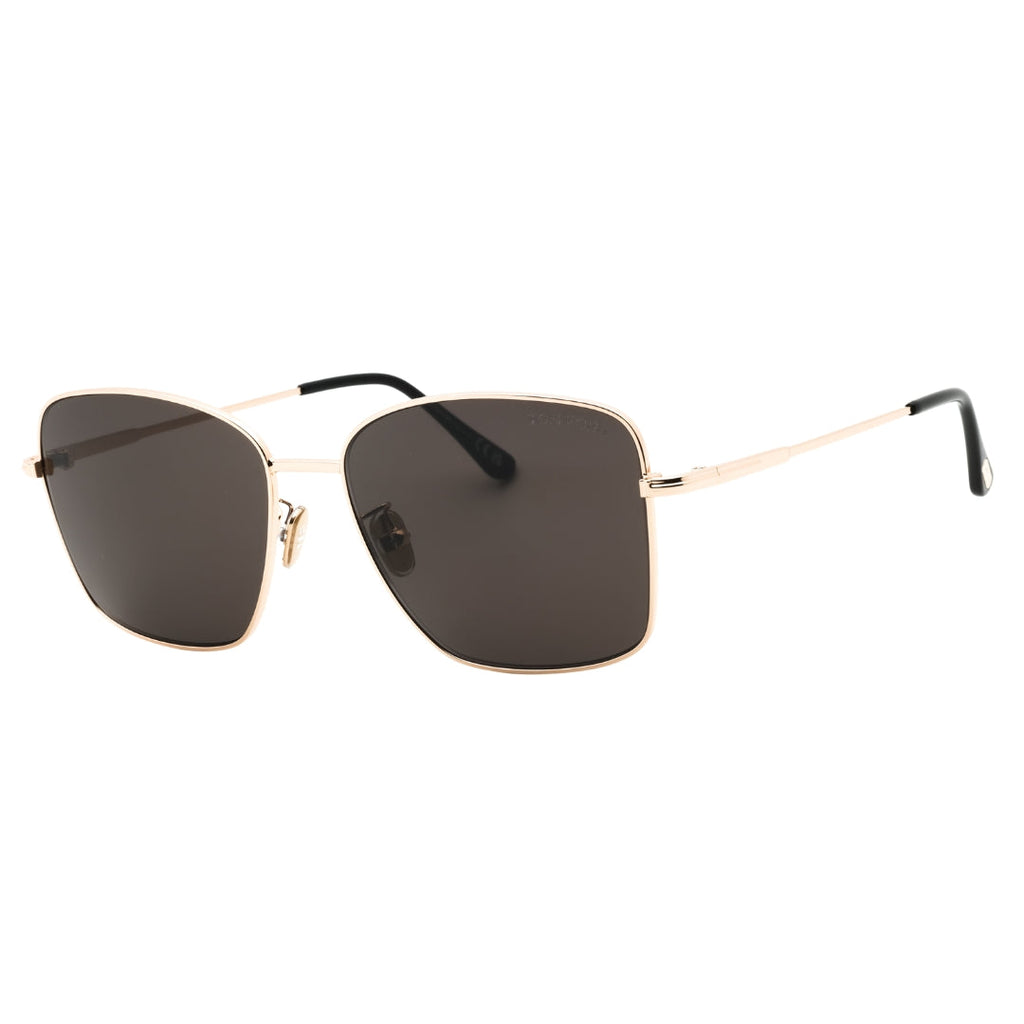 Tom Ford FT0953-D 28A shiny rose gold / smoke Sunglasses Male One Size