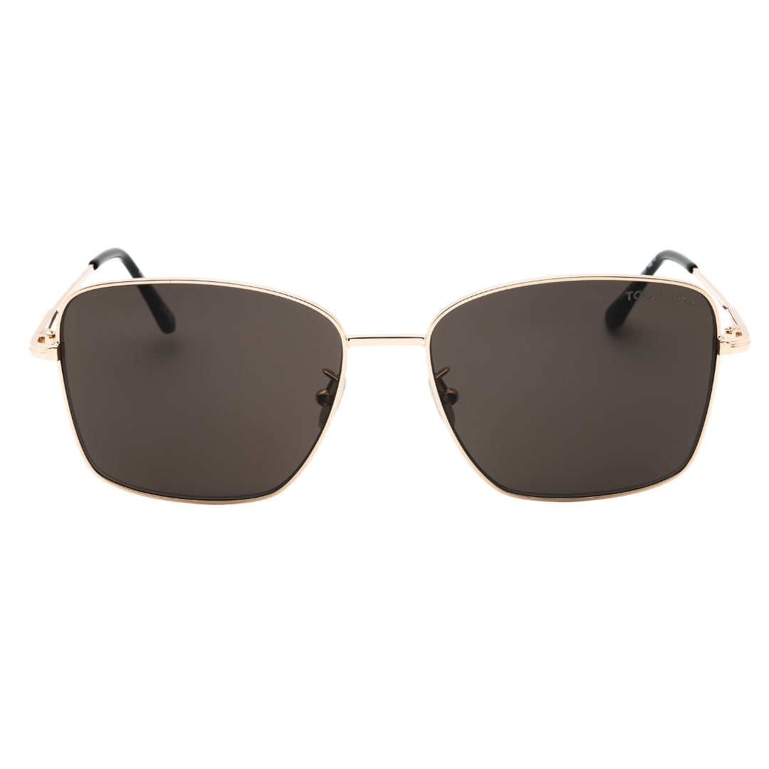 Tom Ford FT0953-D 28A shiny rose gold / smoke Sunglasses Male One Size