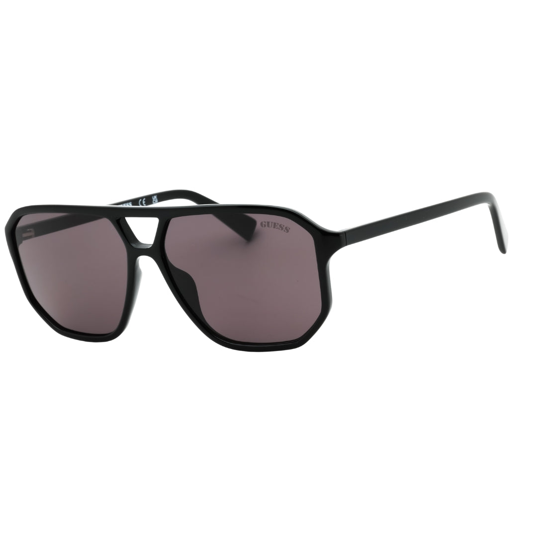 Guess GU8276 01A shiny black  / smoke Sunglasses One Size