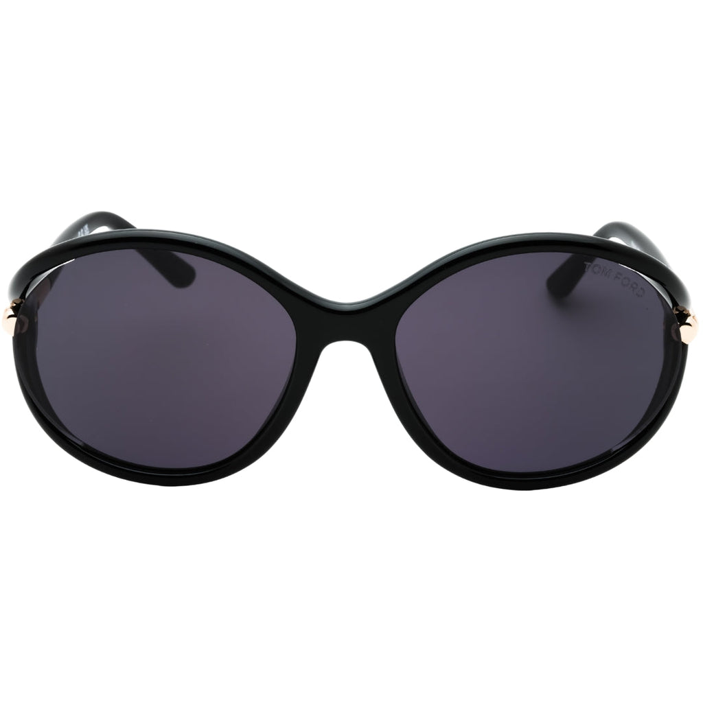 Tom Ford FT1090 01A shiny black  / smoke Sunglasses One Size