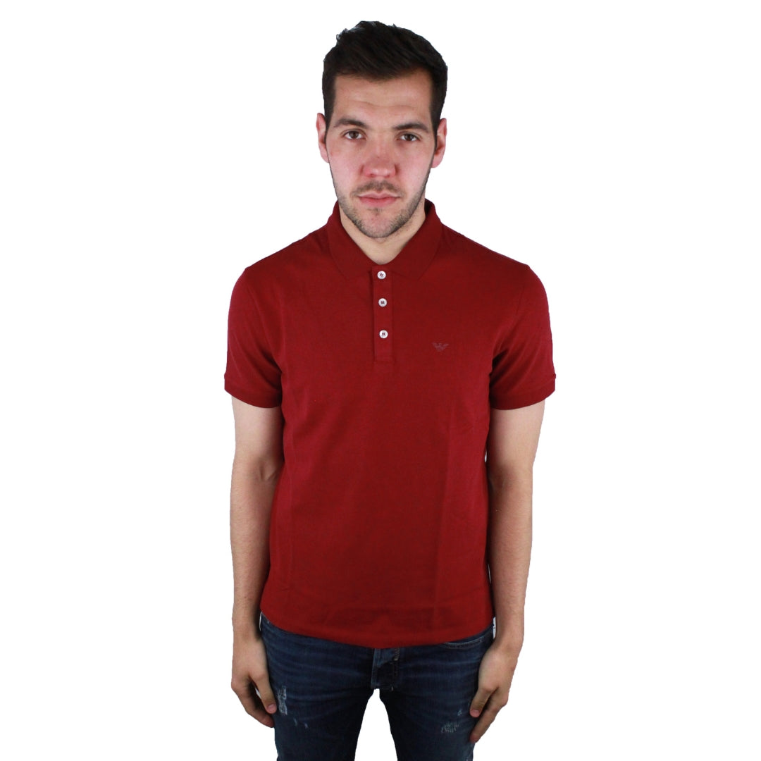 Emporio Armani 8N1F12 0393 Mens Polohirt 8N1F121JPTZ0393