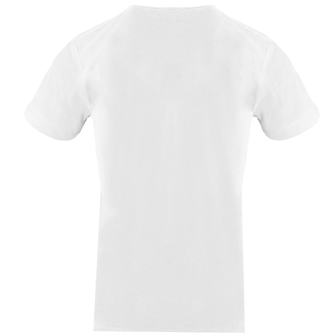North Sails Block Logo White T Shirt
