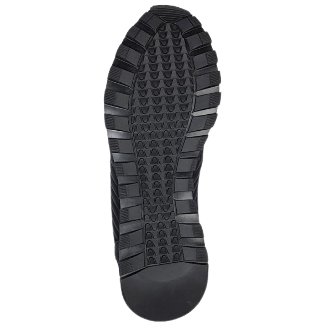 PHILIPP PLEIN A17S MSC0776 PLE067N 291 BLACK/NICKEL TRAINERS UK 8.5