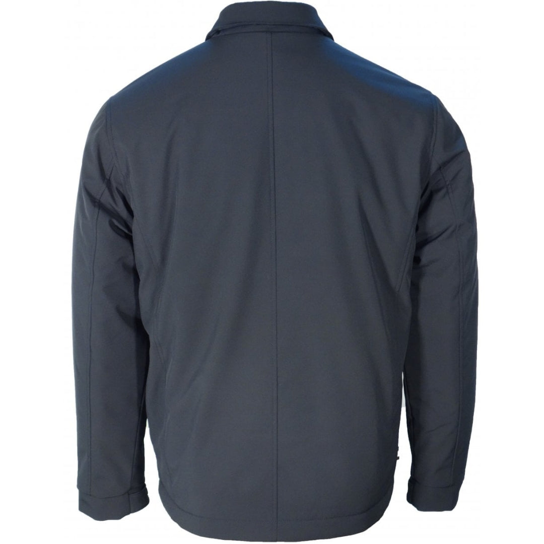 Aquascutum Active Coach Jacket Navy Fw23 Jk009 11 Navy Blue Jacket Mens - Style Centre Wholesale