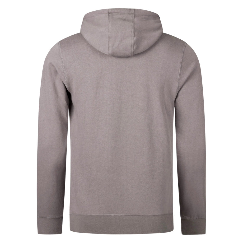 Aquascutum ACTIVE SMALL LOGO HOODIE FW23 SW002 25 Grey Hoodie Mens S
