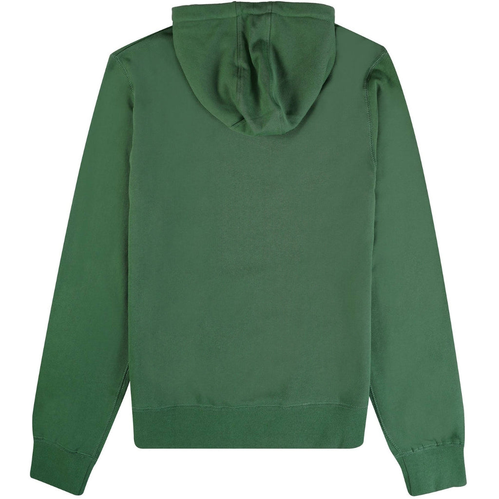 Aquascutum ACTIVE SMALL LOGO HOODIE FW23 SW002 27 Green Hoodie Mens XL