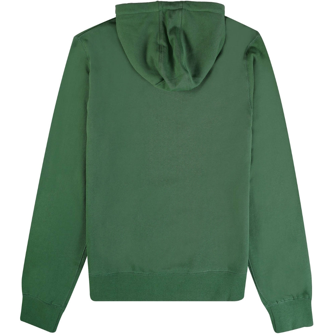 Aquascutum ACTIVE SMALL LOGO HOODIE FW23 SW002 27 Green Hoodie Mens XL