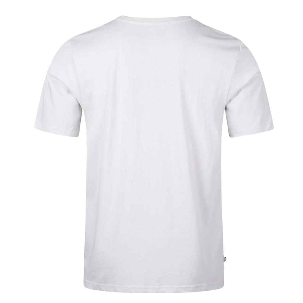 Aquascutum ACTIVE BIG LOGO T-SHIRT FW23 TS001 24 White T-Shirt Mens S