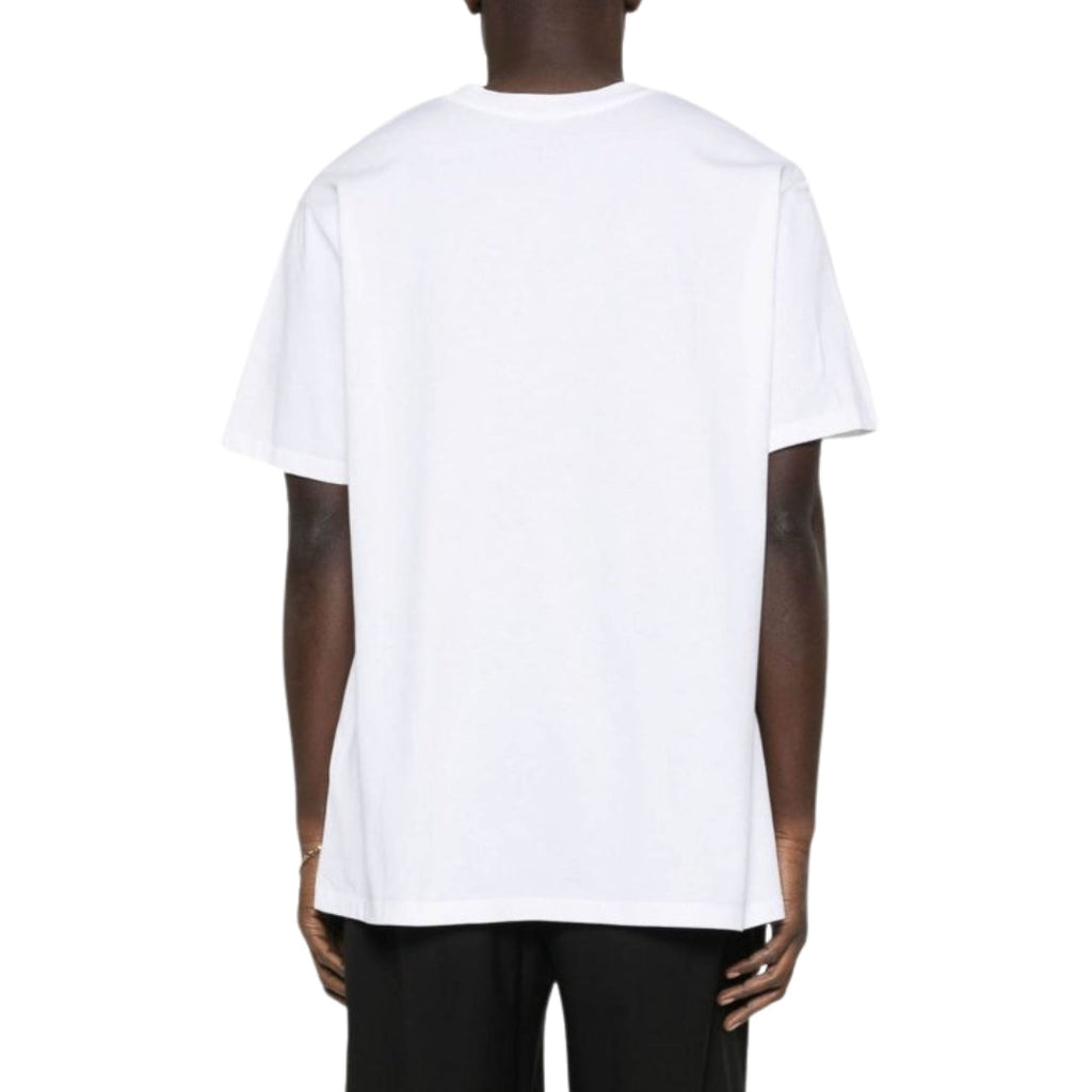 Balmain Paris Bold Brand Logo White T-Shirt AH1EF000BB29 GAB