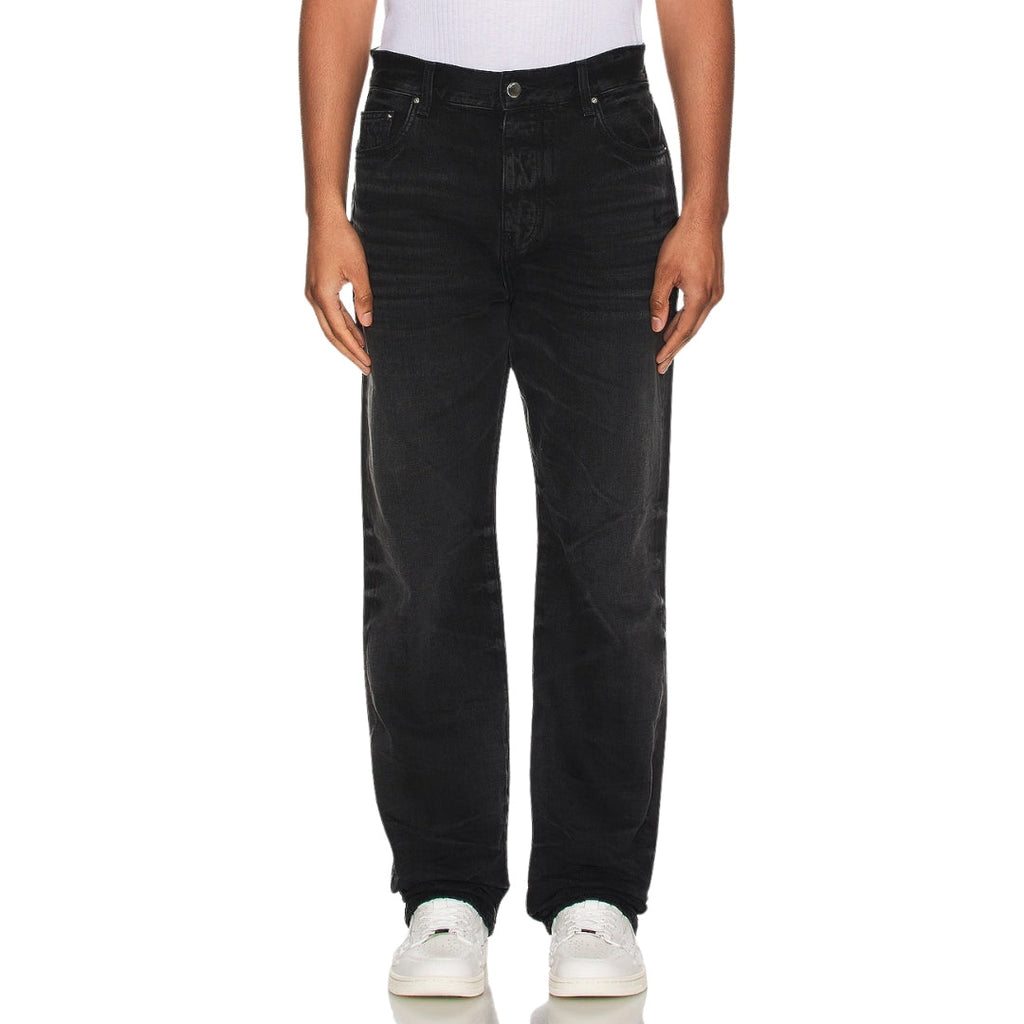 Amiri Stack Straight Fit Faded Black Jeans W30 L32 / 32L