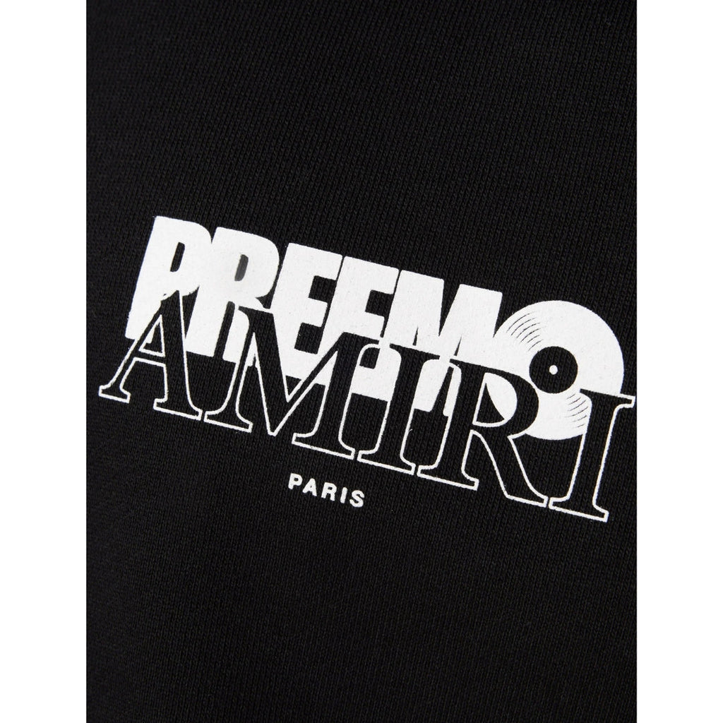 Amiri Premier Logo Black Hoodie S