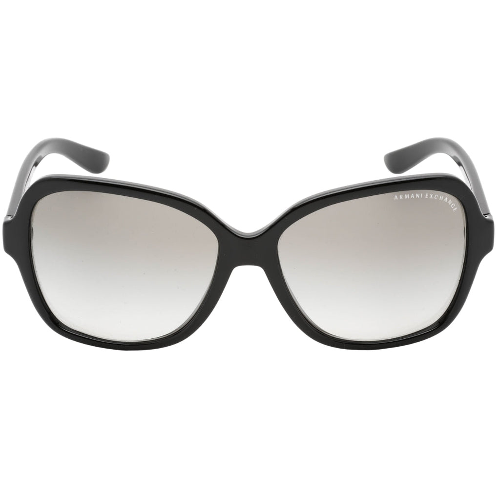 Armani Exchange Grey Gradient Lens Black Sunglasses AX4029S 800411
