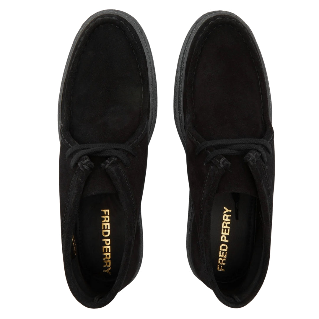 Fred Perry B4351 102 Black Shoe Mens UK 9