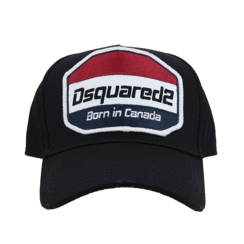 Dsquared Bcm0314 05C000001 2124 2124 Black/Red Cap Men One Size
