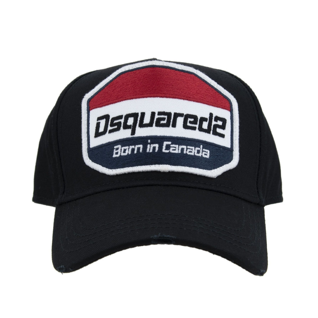 Dsquared Bcm0314 05C000001 2124 2124 Black/Red Cap Men One Size