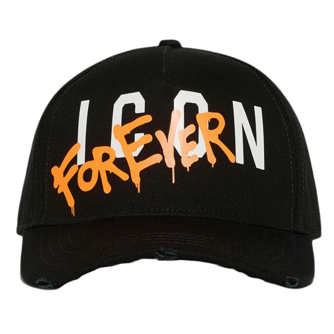 Dsquared2 Icon Forever Logo Black Cap BCM05432260
