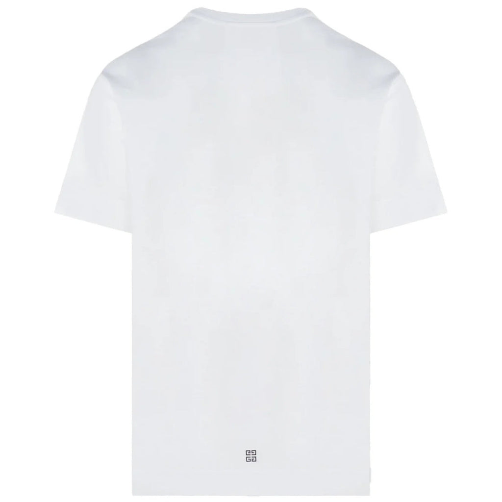 Givenchy Circle Logo Oversized White T-Shirt S