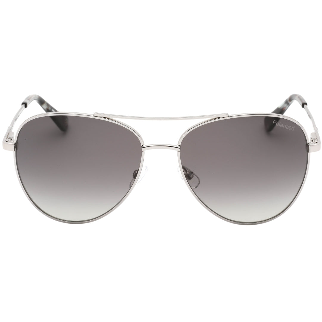 Banana Republic GreyF PZ Lens Silver Sunglasses BR2002 06LB WJ