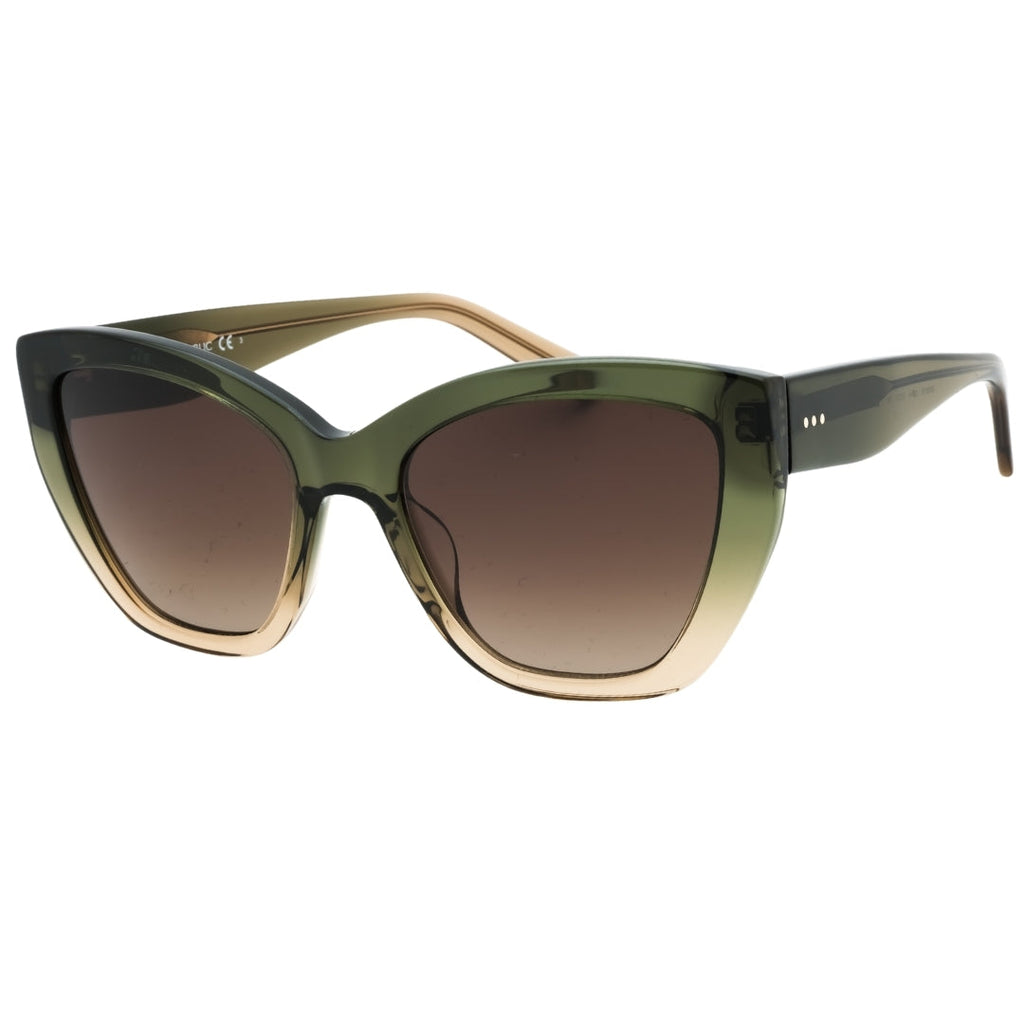 Banana Republic Brown SF Lens Green Nude Sunglasses One Size