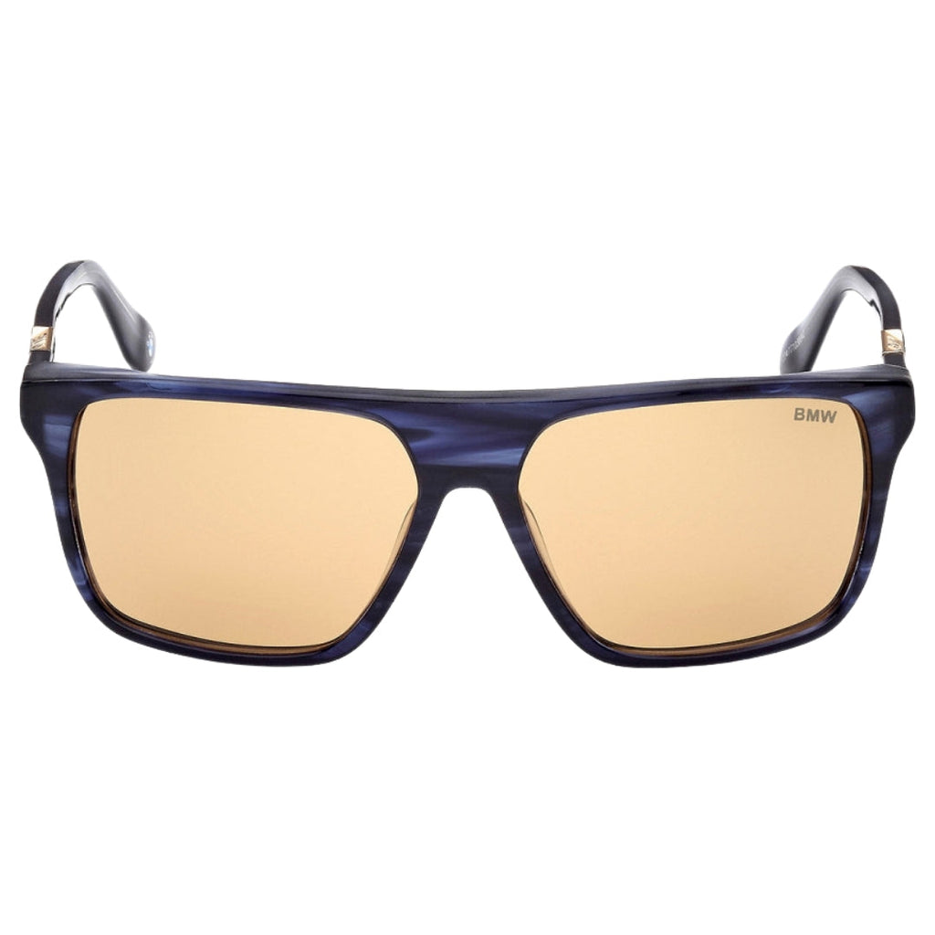 BMW Blue Frame Roveix Lensed Sunglasses BW0040-H 92J