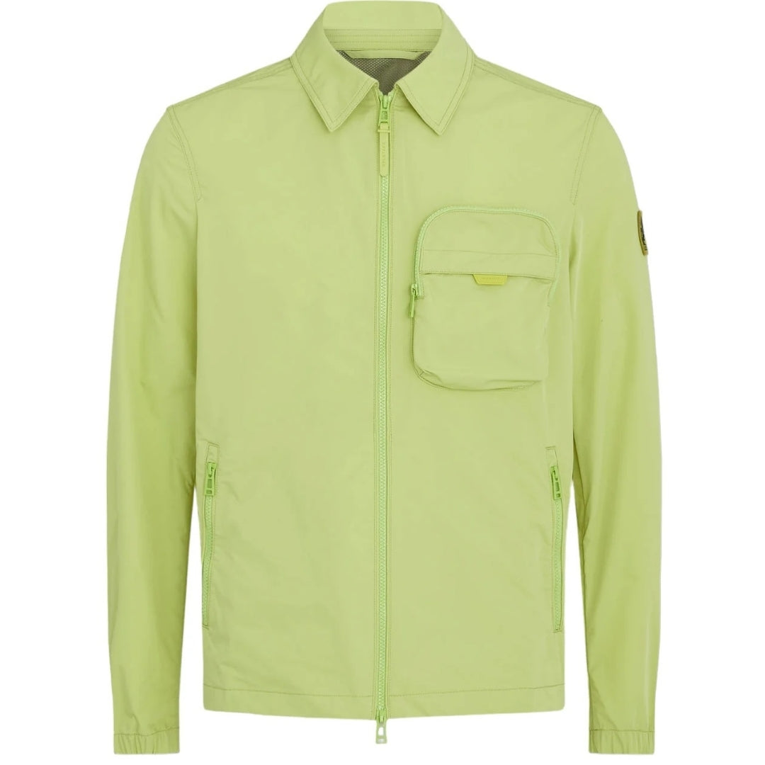 Belstaff Lime Green Board Overshirt Jacket XS