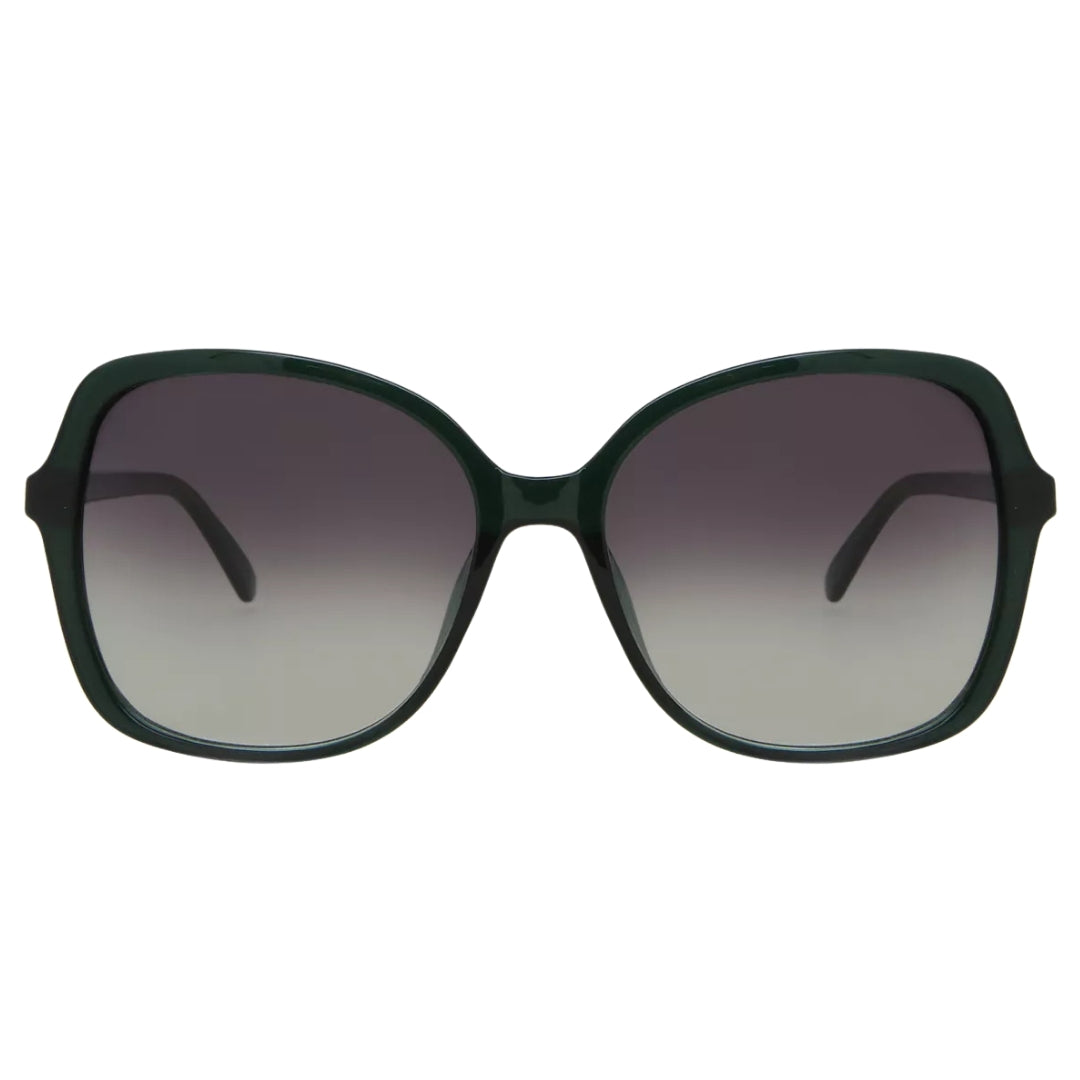 Calvin Klein Emerald Frame Grey Gradient Lens Sunglasses CK19561S 360