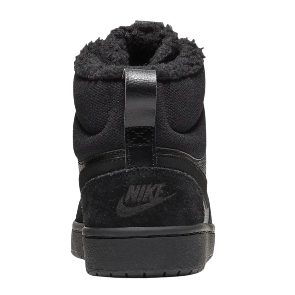 Nike Cq4023 001 001 Black Trainer Court Borough Mid 2 Boot Bg UK 4