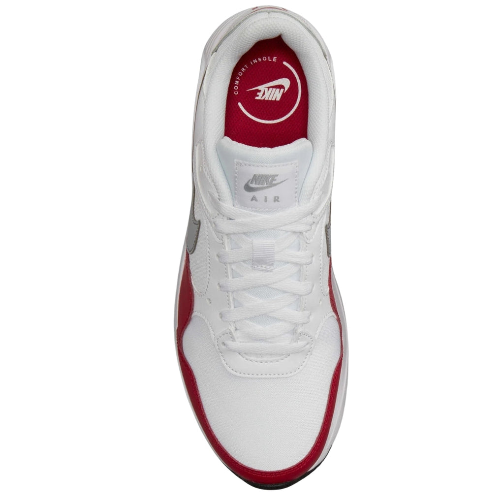 NIKE CW4555 107 Nike Air Max SC WHITE/RED/GREY TRAINER MENS UK 6.5