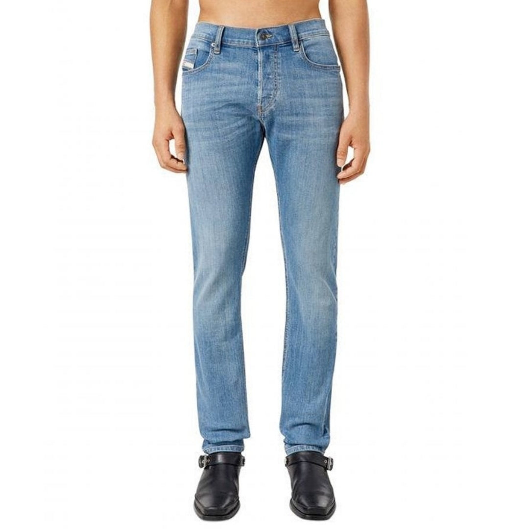 Diesel D-Luster Plain Light Blue Washed Jeans W28 L32 / 32L