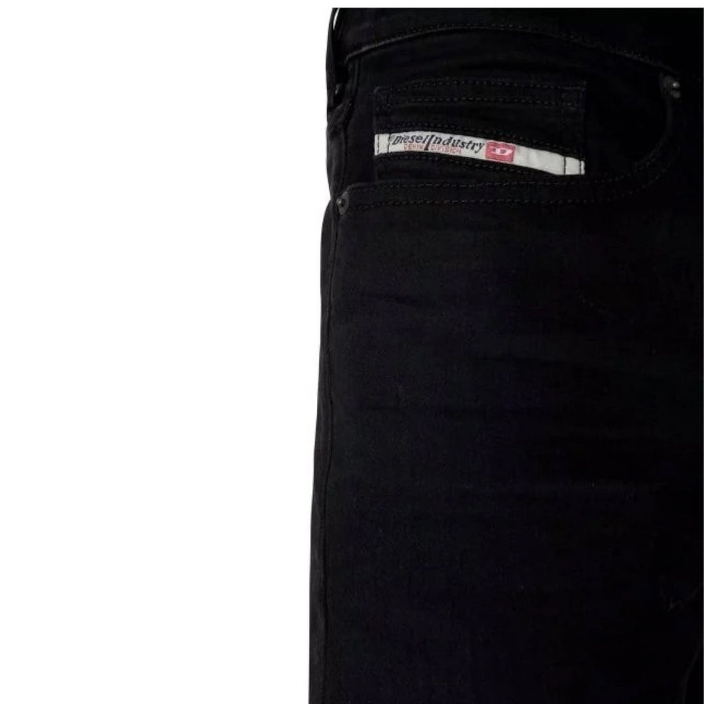 Diesel D-Luster Plain Black Jeans W32 L30 / 30L
