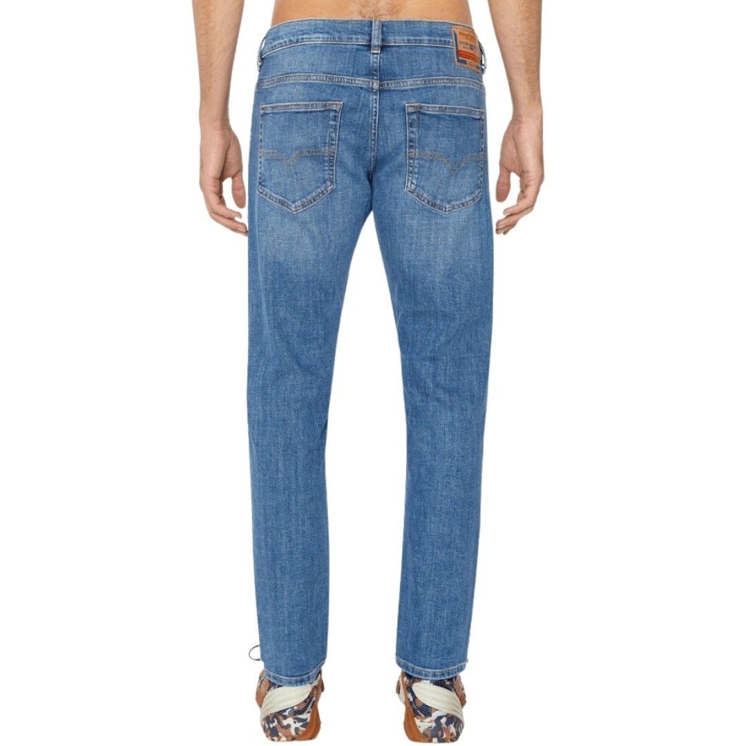 Diesel D-Luster Plain Blue Washed Jeans W30 L30 / 30L