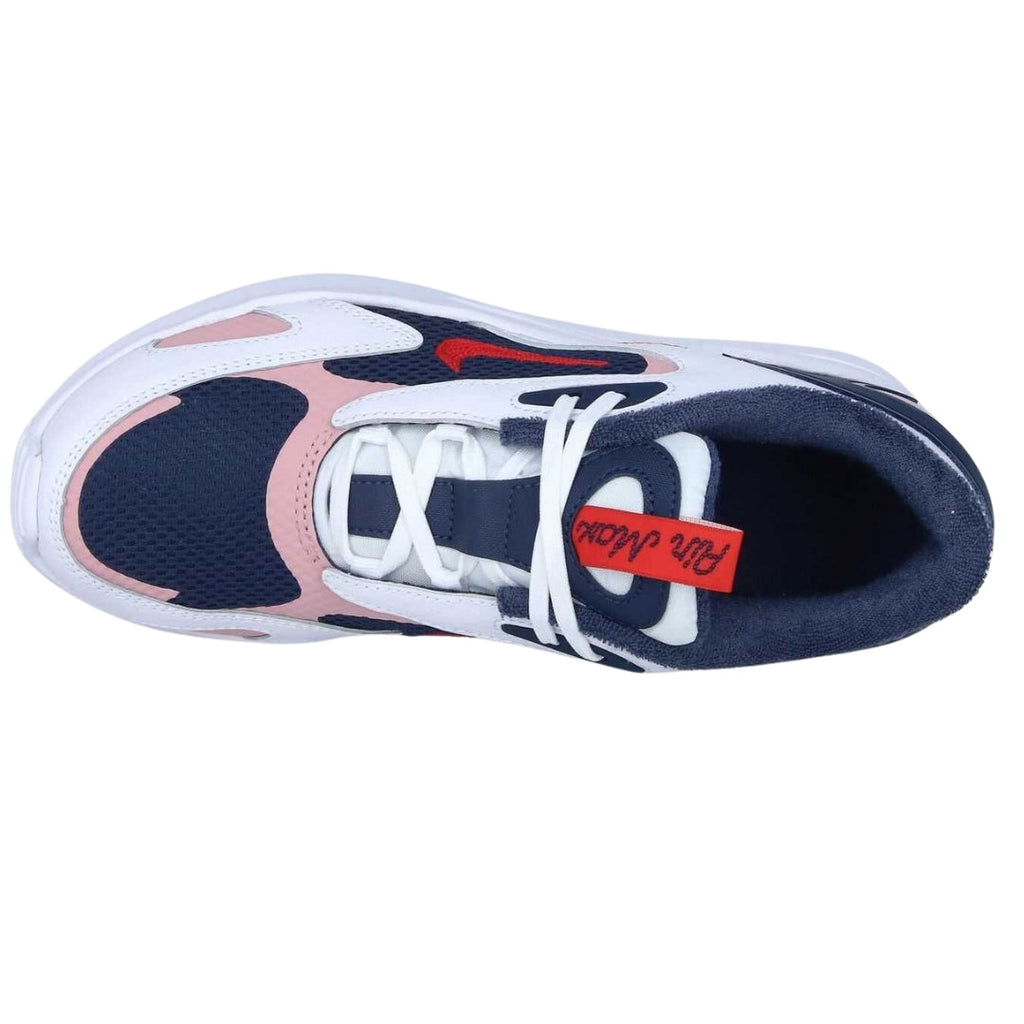 NIKE DB3085 400 Nike Air Max Bolt SE (GS) NAVY/RED/WHITE/PINK/BROWN TRAINER YOUTH UK 3.5