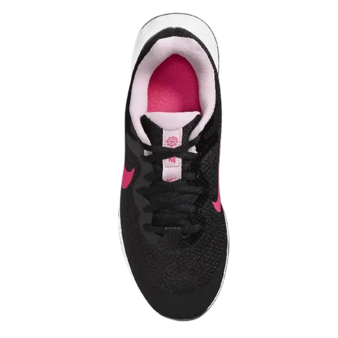 Nike  Dd1096 007 007 Black/Pink Trainer Nike Revolution 6 Nn  (Gs) UK 3